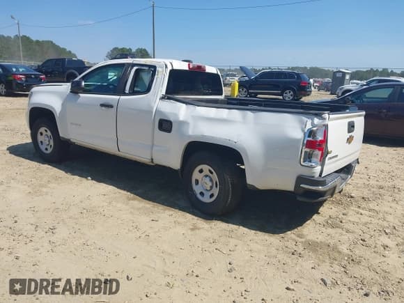 ✅ 2020 Chevrolet Colorado 2WD Work Truck • VIN: 1GCHSBEA2L1243785 • Lot: 43209539. Listed on IAAI with 49,127 mi. Free auction sales archive from the USA and detailed vehicle history report at DreamBid. Image 3.