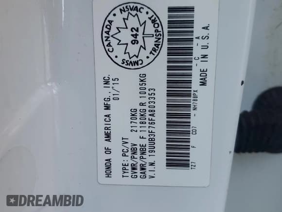 ✅ 2015 Acura TLX Advance • VIN: 19UUB3F76FA803353 • Лот: 84215455. Опубликован ранее на Copart с пробегом 217 093 миль. Бесплатный доступ к архиву аукционных продаж из США и подробный отчёт об истории автомобиля на DreamBid. Изображение 13.