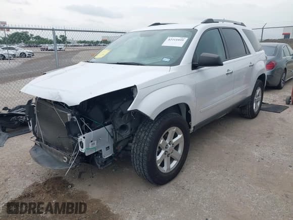 ✅ 2016 GMC Acadia SLE • VIN: 1GKKRNED2GJ115702 • Lot: 42411059. Listed on IAAI with 74,372 mi. Free auction sales archive from the USA and detailed vehicle history report at DreamBid. Image 2.