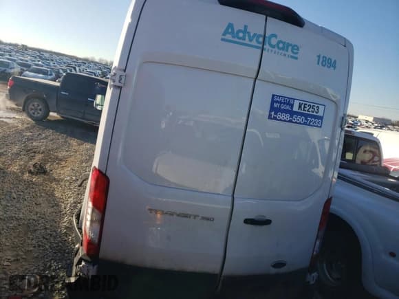 ✅ 2023 Ford Transit Cargo • VIN: 1FTBW3X89PKA71894 • Lot: 41747685. Listed on Copart with 83,365 mi. Free auction sales archive from the USA and detailed vehicle history report at DreamBid. Image 6.