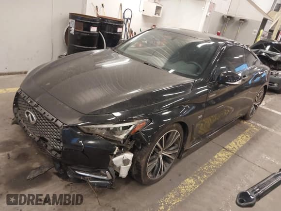 ✅ 2018 Infiniti Q60 Luxe • VIN: JN1EV7EL1JM393037 • Лот: 41308526. Опубликован ранее на IAAI с пробегом 54 065 миль. Бесплатный доступ к архиву аукционных продаж из США и подробный отчёт об истории автомобиля на DreamBid. Изображение 22.