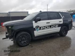 2021 Chevrolet Tahoe Commercial с VIN 1GNSCLED9MR447674, выставлен на аукционе Copart как лот 84660265 с пробегом 65 684 миль миль и Списание • Salvage title. История ставок и продаж доступна на DreamBid. Изображение 1.