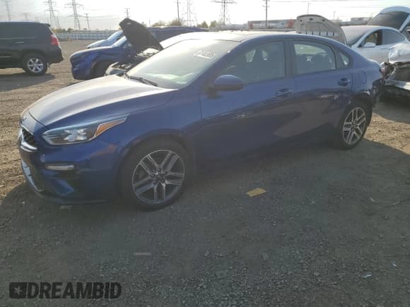 ✅ 2019 Kia Forte S • VIN: 3KPF34AD7KE025921 • Lot: 91402695. Listed on Copart with 69,258 mi. Free auction sales archive from the USA and detailed vehicle history report at DreamBid. Image 1.