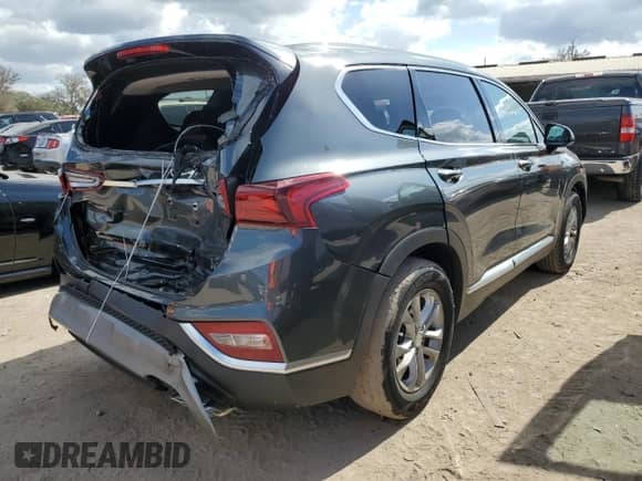 2020 Hyundai Santa Fe SEL z VIN 5NMS33AD4LH241549, wystawiony jako Copart lot #39522853 z przebiegiem 43 190 mil mil oraz . Historia ofert i sprzedaży dostępna na DreamBid. Obrazek 3.