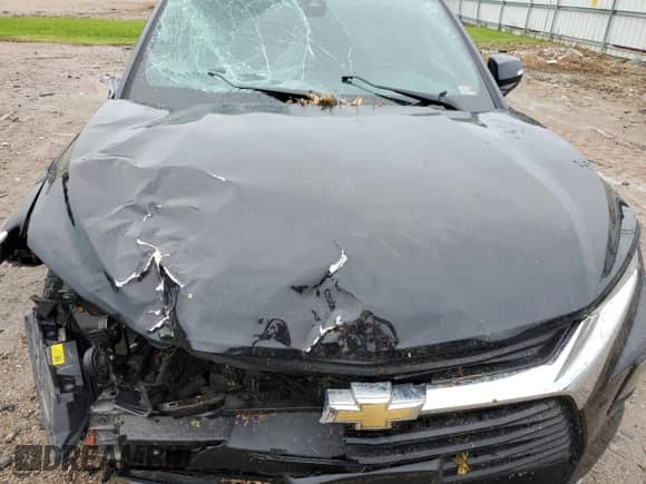 2021 Chevrolet Blazer LT z VIN 3GNKBDRS2MS511553, wystawiony jako Copart lot #66243114 z przebiegiem 93 159 mil mil oraz Szkoda całkowita • Salvage title. Historia ofert i sprzedaży dostępna na DreamBid. Obrazek 13.