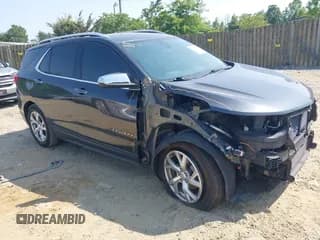 ✅ 2020 Chevrolet Equinox Premier • VIN: 2GNAXNEV7L6255474 • Лот: 42400242. Опубликован ранее на IAAI с пробегом 123 231 миль. Бесплатный доступ к архиву аукционных продаж из США и подробный отчёт об истории автомобиля на DreamBid. Изображение 1.