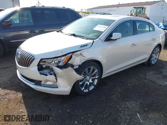 ✅ 2014 Buick LaCrosse Premium I • VIN: 1G4GD5G3XEF280199 • Лот: 42071708. Опубликован ранее на IAAI с пробегом 116 161 миль. Бесплатный доступ к архиву аукционных продаж из США и подробный отчёт об истории автомобиля на DreamBid. Изображение 2.