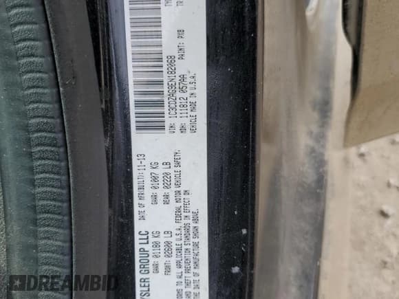 ✅ 2014 Dodge Avenger SE • VIN: 1C3CDZAG9EN182068 • Лот: 47471215. Опубликован ранее на Copart с пробегом 155 399 миль. Бесплатный доступ к архиву аукционных продаж из США и подробный отчёт об истории автомобиля на DreamBid. Изображение 12.