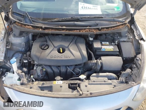 ✅ 2013 Hyundai Elantra • VIN: KMHD35LE2DU024890 • Lot: 43536601. Listed on IAAI with 100,508 mi. Free auction sales archive from the USA and detailed vehicle history report at DreamBid. Image 10.