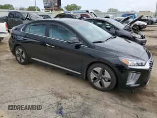 2021 Hyundai Ioniq Limited с VIN KMHC05LC8MU251682, выставлен на аукционе Copart как лот 64379394 с пробегом 20 225 миль миль и Списание • Salvage title. История ставок и продаж доступна на DreamBid. Изображение 4.