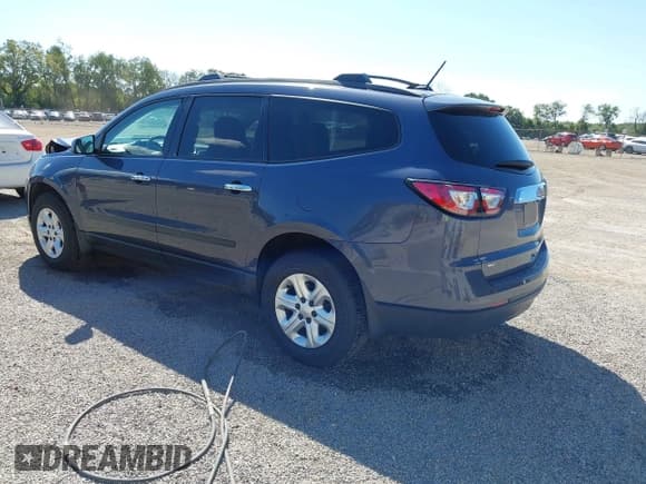 ✅ 2014 Chevrolet Traverse LS • VIN: 1GNKVFKD2EJ213392 • Лот: 43156876. Опубликован ранее на IAAI с пробегом 106 567 миль. Бесплатный доступ к архиву аукционных продаж из США и подробный отчёт об истории автомобиля на DreamBid. Изображение 3.