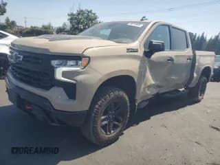 ✅ 2023 Chevrolet Silverado 1500 LT Trail Boss • VIN: 3GCPDFEK3PG186803 • Lot: 59610555. Wystawiony na Copart z przebiegiem 22 953 mil. Bezpłatny archiwum sprzedaży aukcyjnych z USA i szczegółowy raport historii pojazdu na DreamBid. Zdjęcie 1.