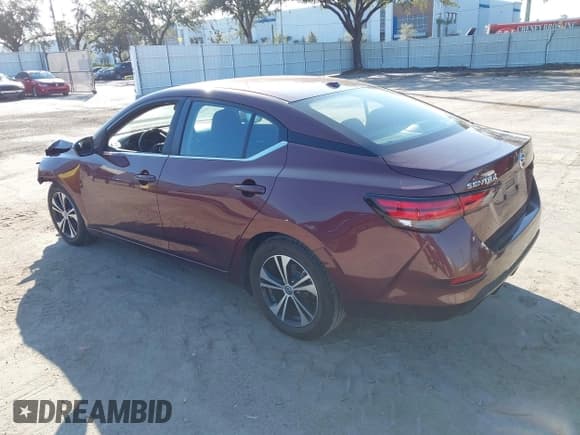 ✅ 2022 Nissan Sentra SV • VIN: 3N1AB8CV4NY218575 • Lot: 43568717. Wystawiony na IAAI z przebiegiem 59 279 mil. Bezpłatny archiwum sprzedaży aukcyjnych z USA i szczegółowy raport historii pojazdu na DreamBid. Zdjęcie 3.