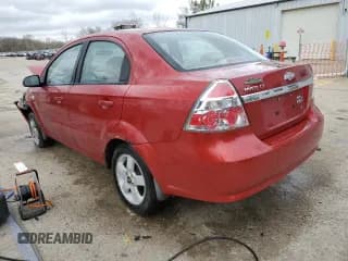 ✅ 2007 Chevrolet Aveo LT • VIN: KL1TG56667B086759 • Lot: 51053975. Wystawiony na Copart z przebiegiem 106 869 mil. Bezpłatny archiwum sprzedaży aukcyjnych z USA i szczegółowy raport historii pojazdu na DreamBid. Zdjęcie 2.