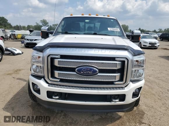 ✅ 2015 Ford F-350 Platinum • VIN: 1FT8W3B68FEA70099 • Lot: 67996405. Listed on Copart with 105,506 mi. Free auction sales archive from the USA and detailed vehicle history report at DreamBid. Image 5.