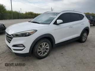 2016 Hyundai Tucson Sport with VIN KM8J33A28GU024414, listed as a Copart auction lot 86193595 with 123,237 mi miles and Clean title. Bid and sale history available at DreamBid. Image 1.