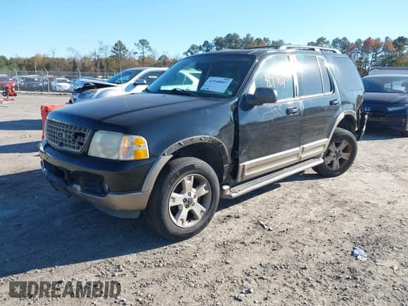 ✅ 2003 Ford Explorer Eddie Bauer • VIN: 1FMDU74W63UC10415 • Lot: 43548807. Listed on IAAI with 198,830 mi. Free auction sales archive from the USA and detailed vehicle history report at DreamBid. Image 17.