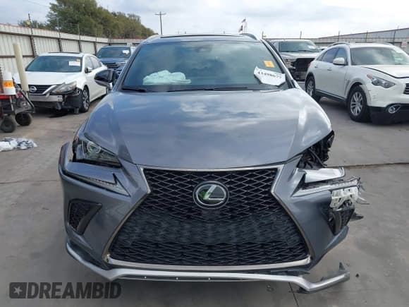 ✅ 2020 Lexus NX 300 F Sport • VIN: JTJSARBZ2L2170372 • Lot: 43498677. Listed on IAAI with 46,576 mi. Free auction sales archive from the USA and detailed vehicle history report at DreamBid. Image 13.
