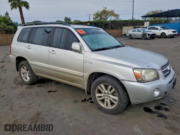 ✅ 2007 Toyota Highlander w/3rd Row • VIN: JTEEW21A370039114 • Lot: 94520265. Listed on Copart with Not provided. Free auction sales archive from the USA and detailed vehicle history report at DreamBid. Image 4.