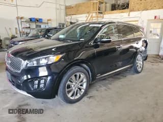 ✅ 2018 Kia Sorento SX Limited • VIN: 5XYPKDA59JG360244 • Лот: 48507535. Опубликован ранее на Copart с пробегом 54 464 миль. Бесплатный доступ к архиву аукционных продаж из США и подробный отчёт об истории автомобиля на DreamBid. Изображение 1.