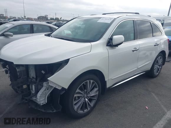 ✅ 2018 Acura MDX Technology • VIN: 5J8YD4H58JL024157 • Lot: 42781471. Listed on IAAI with 108,735 mi. Free auction sales archive from the USA and detailed vehicle history report at DreamBid. Image 2.