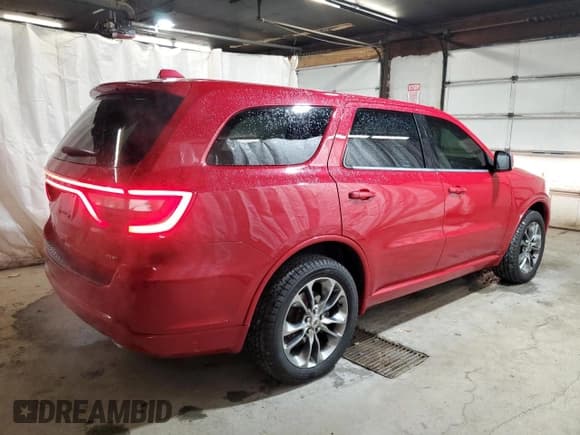 ✅ 2020 Dodge Durango GT • VIN: 1C4RDJDG8LC107633 • Лот: 89804695. Опубликован ранее на Copart с пробегом 50 094 миль. Бесплатный доступ к архиву аукционных продаж из США и подробный отчёт об истории автомобиля на DreamBid. Изображение 3.