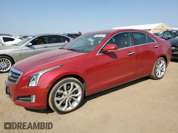 ✅ 2013 Cadillac ATS Premium • VIN: 1G6AL5SXXD0160639 • Lot: 69927055. Listed on Copart with 43,499 mi. Free auction sales archive from the USA and detailed vehicle history report at DreamBid. Image 1.