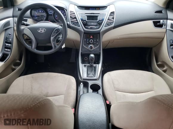 ✅ 2016 Hyundai Elantra SE • VIN: 5NPDH4AE1GH713563 • Lot: 91937245. Listed on Copart with 104,683 mi. Free auction sales archive from the USA and detailed vehicle history report at DreamBid. Image 8.