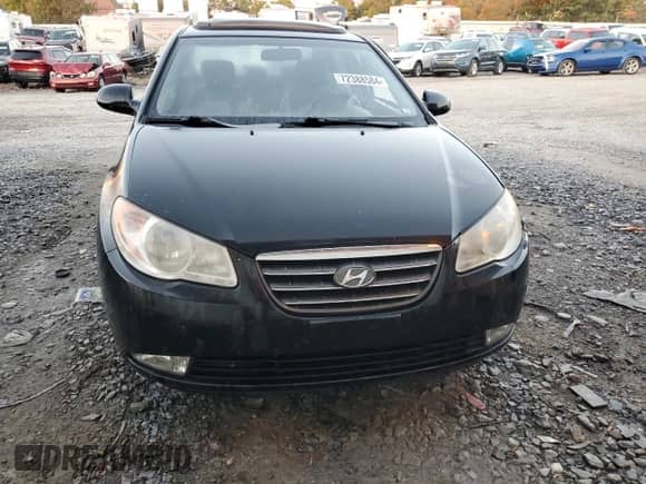 2008 Hyundai Elantra GLS z VIN KMHDU46D28U508087, wystawiony jako Copart lot #72388584 z przebiegiem 96 040 mil mil oraz Szkoda całkowita • Salvage title. Historia ofert i sprzedaży dostępna na DreamBid. Obrazek 5.