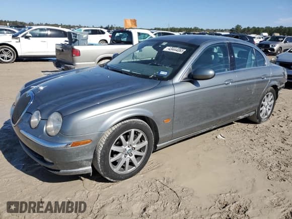 ✅ 2003 Jaguar S-Type • VIN: SAJEB01T83FM51480 • Lot: 43444065. Listed on Copart with 83,840 mi. Free auction sales archive from the USA and detailed vehicle history report at DreamBid. Image 1.