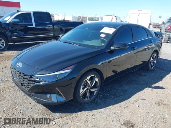 ✅ 2023 Hyundai Elantra Limited • VIN: KMHLP4AG3PU620089 • Lot: 43479397. Listed on IAAI with 50,524 mi. Free auction sales archive from the USA and detailed vehicle history report at DreamBid. Image 2.