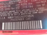 ✅ 2010 Hyundai Genesis Coupe • VIN: KMHHT6KD2AU009804 • Lot: 43347469. Listed on IAAI with 141,348 mi. Free auction sales archive from the USA and detailed vehicle history report at DreamBid. Image 9.