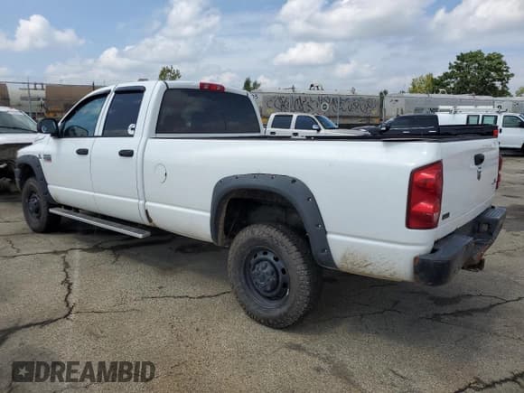 ✅ 2009 Dodge 2500 SLT • VIN: 3D7KS28L39G524304 • Лот: 70840925. Опубликован ранее на Copart с пробегом Не указан. Бесплатный доступ к архиву аукционных продаж из США и подробный отчёт об истории автомобиля на DreamBid. Изображение 2.