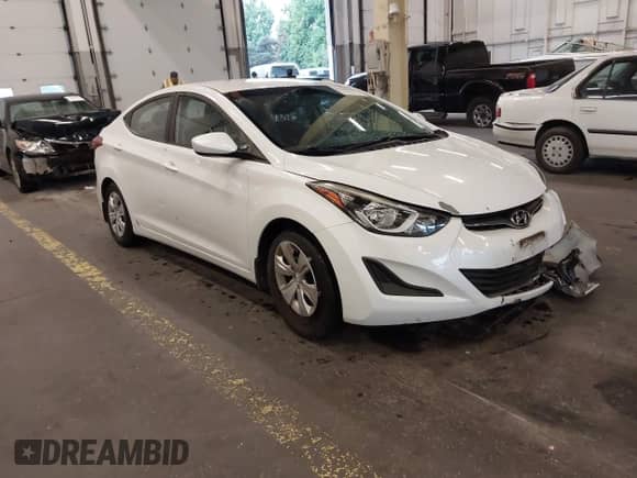 2016 Hyundai Elantra SE z VIN 5NPDH4AEXGH759134, wystawiony jako IAAI lot #43345220 z przebiegiem 73 344 mil mil oraz . Historia ofert i sprzedaży dostępna na DreamBid. Obrazek 1.