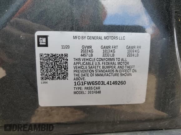 ✅ 2020 Chevrolet Bolt EV LT • VIN: 1G1FW6S03L4149260 • Lot: 80229444. Wystawiony na Copart z przebiegiem 37 486 mil. Bezpłatny archiwum sprzedaży aukcyjnych z USA i szczegółowy raport historii pojazdu na DreamBid. Zdjęcie 13.