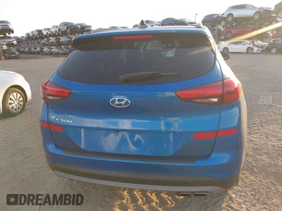 2020 Hyundai Tucson SEL with VIN KM8J33ALXLU103344, listed as a IAAI auction lot 43014802 with 53,605 mi miles and . Bid and sale history available at DreamBid. Image 17.