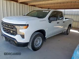 ✅ 2023 Chevrolet Silverado 1500 Work Truck • VIN: 1GCRDAED8PZ117814 • Lot: 71287485. Wystawiony na Copart z przebiegiem 83 204 mil. Bezpłatny archiwum sprzedaży aukcyjnych z USA i szczegółowy raport historii pojazdu na DreamBid. Zdjęcie 1.