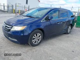 ✅ 2015 Honda Odyssey EX • VIN: 5FNRL5H4XFB013495 • Лот: 43648594. Опубликован ранее на IAAI с пробегом 124 084 миль. Бесплатный доступ к архиву аукционных продаж из США и подробный отчёт об истории автомобиля на DreamBid. Изображение 2.
