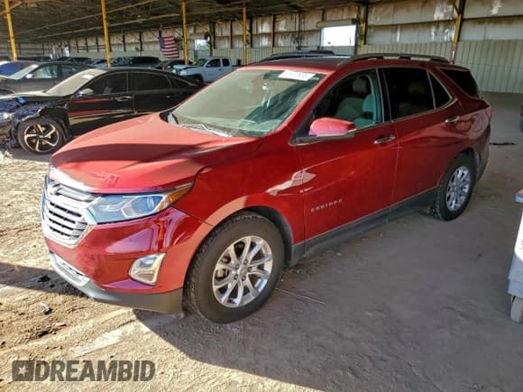 ✅ 2018 Chevrolet Equinox LT • VIN: 3GNAXJEV2JL113373 • Lot: 95673935. Listed on Copart with 106,919 mi. Free auction sales archive from the USA and detailed vehicle history report at DreamBid. Image 1.