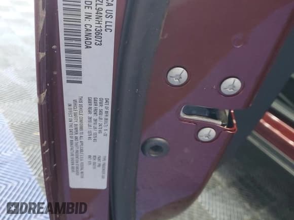 ✅ 2022 Dodge Challenger SRT Hellcat Redeye Widebody • VIN: 2C3CDZL94NH136073 • Lot: 46449985. Wystawiony na Copart z przebiegiem 4 914 mil. Bezpłatny archiwum sprzedaży aukcyjnych z USA i szczegółowy raport historii pojazdu na DreamBid. Zdjęcie 13.