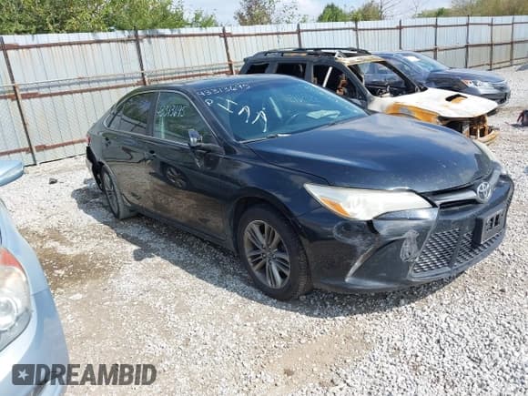 ✅ 2016 Toyota Camry SE • VIN: 4T1BF1FK5GU239516 • Lot: 43313695. Listed on IAAI with 166,693 mi. Free auction sales archive from the USA and detailed vehicle history report at DreamBid. Image 1.