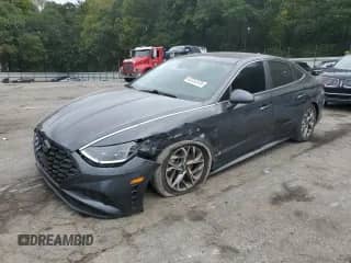 2020 Hyundai Sonata SEL с VIN 5NPEL4JA1LH008353, выставлен на аукционе Copart как лот 82232375 с пробегом 48 022 миль миль и Списание • Salvage title. История ставок и продаж доступна на DreamBid. Изображение 1.