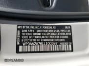 ✅ 2020 Porsche Panamera • VIN: WP0AA2A76LL100597 • Lot: 50271415. Listed on Copart with Not provided. Free auction sales archive from the USA and detailed vehicle history report at DreamBid. Image 15.