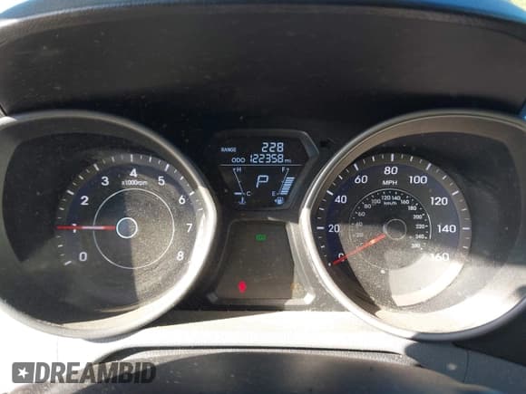 ✅ 2013 Hyundai Elantra GLS • VIN: 5NPDH4AEXDH326392 • Lot: 43402977. Listed on IAAI with 122,358 mi. Free auction sales archive from the USA and detailed vehicle history report at DreamBid. Image 7.