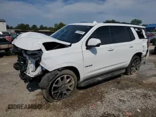 2022 Chevrolet Tahoe RST with VIN 1GNSKRKD5NR289927, listed as a Copart auction lot 63465955 with 66,424 mi miles and Salvage title. Bid and sale history available at DreamBid. Image 1.