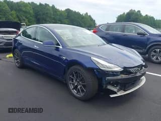 ✅ 2018 Tesla Model 3 Long Range Battery • VIN: 5YJ3E1EB8JF120162 • Lot: 42902565. Listed on IAAI with 104,910 mi. Free auction sales archive from the USA and detailed vehicle history report at DreamBid. Image 1.