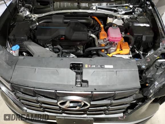 2024 Hyundai Tucson Blue with VIN KM8JBCD14RU209861, listed as a Copart auction lot 81778195 with 8,091 mi miles and Salvage title. Bid and sale history available at DreamBid. Image 12.