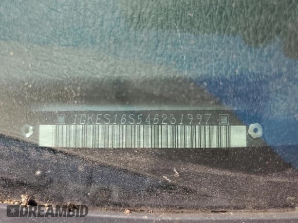 ✅ 2004 GMC Envoy SLE • VIN: 1GKES16S546231997 • Lot: 80627065. Listed on Copart with 252,215 mi. Free auction sales archive from the USA and detailed vehicle history report at DreamBid. Image 13.