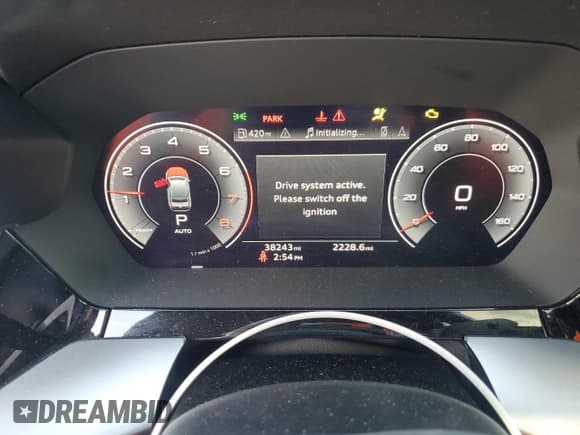 ✅ 2022 Audi A3 Premium Plus • VIN: WAUHUDGY2NA077896 • Lot: 42247175. Listed on Copart with 38,243 mi. Free auction sales archive from the USA and detailed vehicle history report at DreamBid. Image 9.