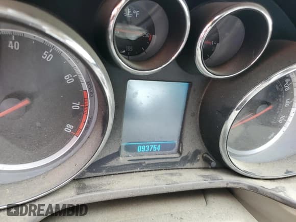 ✅ 2011 Buick Regal CXL RL2 • VIN: 2G4GP5EC9B9179122 • Лот: 61437885. Опубликован ранее на Copart с пробегом 93 754 миль. Бесплатный доступ к архиву аукционных продаж из США и подробный отчёт об истории автомобиля на DreamBid. Изображение 9.